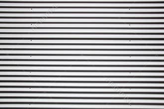 Corrugated metal sheet