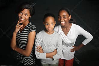 African American teens