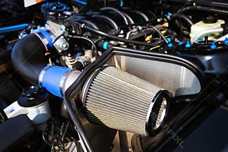 Sport car air filter.