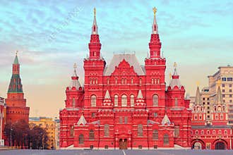 State Historical Museum in Moscow, Russia