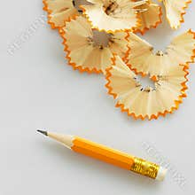 Pencil shavings