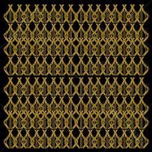 Luxury exotic Mandalas Gold // BLACK Original arts