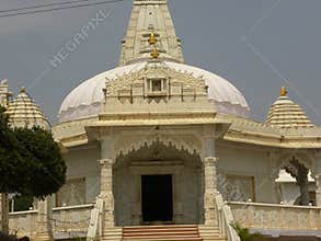 White color marble Shree Parshwa Labdhi Jain Tirth Dham, Temple
