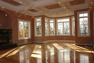 New construction living room