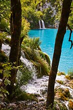 Waterfalls in the Forrest, Plitvice Lakes