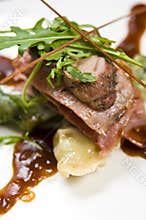 Wild boar chop