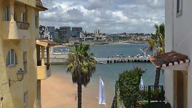 Cascais, Portugal beach timelapse