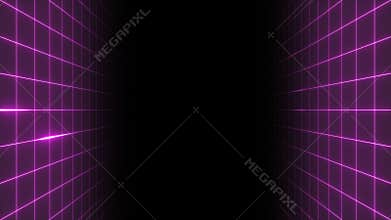 VJ 80`s Synthwave Style