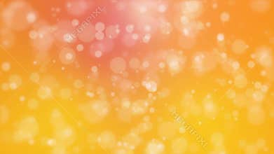 Beautiful orange pink bokeh background