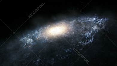 Epic galaxy flyby