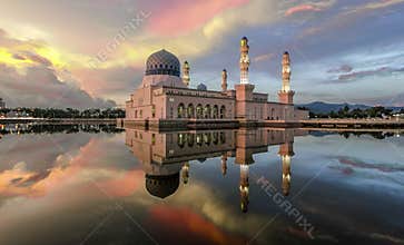 Dreamy Floating Mosque