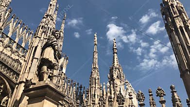 Duomo di Milano, Milan Cathedral is the cathedral church of Milan in Lombardy, northern Italy.