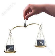 Life and death balance