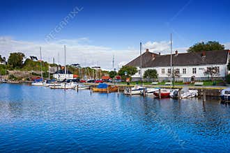 Local sea port in Norway.