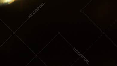 Natural Golden Bokeh Light Leaks Motion Graphic Overlay