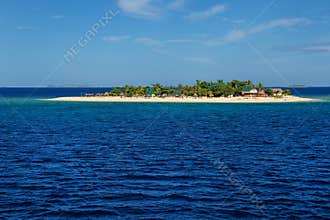 Small South Sea Island in Mamanuca Island group, Fiji