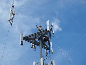 Another New Cell Tower Goes Up To Meet Demand