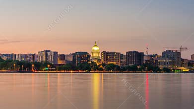Madison, Wisconsin, USA Skyline