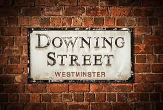 Downing Street Sign
