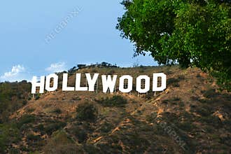 Hollywood sign