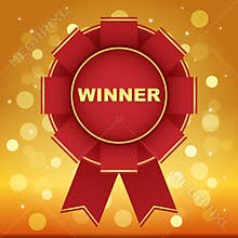 Winner award background