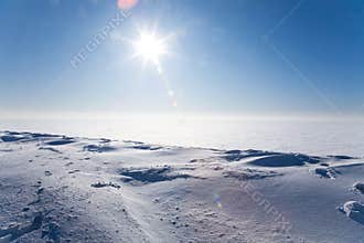 Ice cold desert
