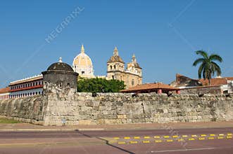 Walled town of Cartagena, Colombia