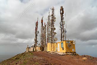Communications receivers in Lanzarote