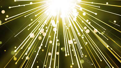 Glorious particle streaks