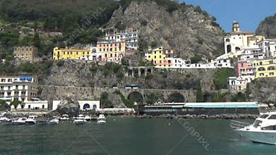 Amalfi from Harbour, Amalfi Coast