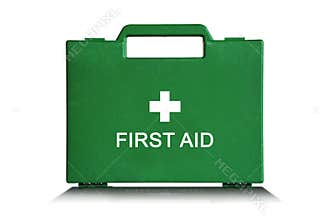 Green First Aid Box