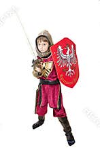 Boy with carnival costume