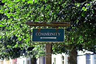 Community sign