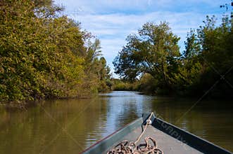 Trip with small fishing boat