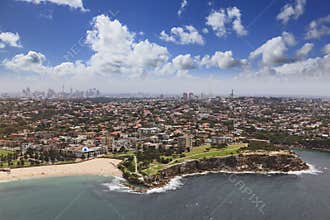 Sydney Helicopter Bondi Right Sky