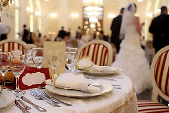 Wedding reception