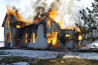 House on fire