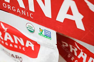 Non-GMO Project logo on food package