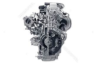 Car engine.