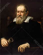 Portrait of Galileo Galilei by Justus Sustermans