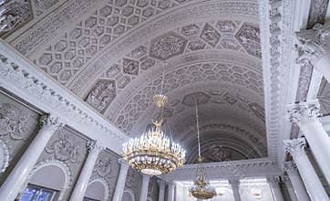 Interior of Yusupov palace in Saint Petersburg, Russia