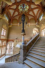 Hospital de la Santa Creu i Sant Pau in Barcelona, Spain