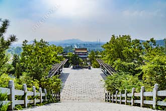 Panshan Mountain Scenery in Tianjin, China