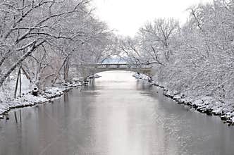 Winter in Madison, Wisconsin