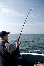 Sea fishing.