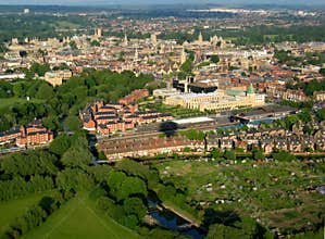 Oxford from the air