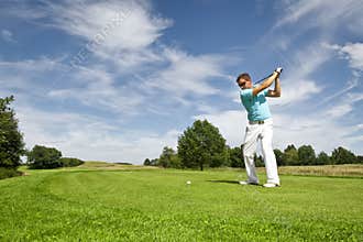 Golf player