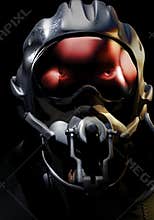 Pilot head close view