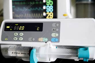 Medical syringe pump