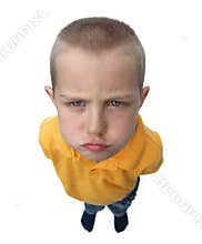 Angry boy